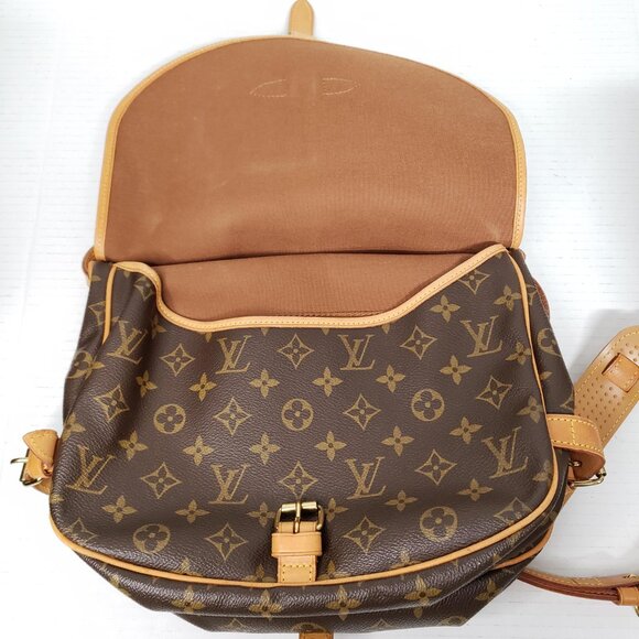 Louis Vuitton Saumur 30 Monogram Shoulder Bag Lux410-100525 - Picture 10 of 14